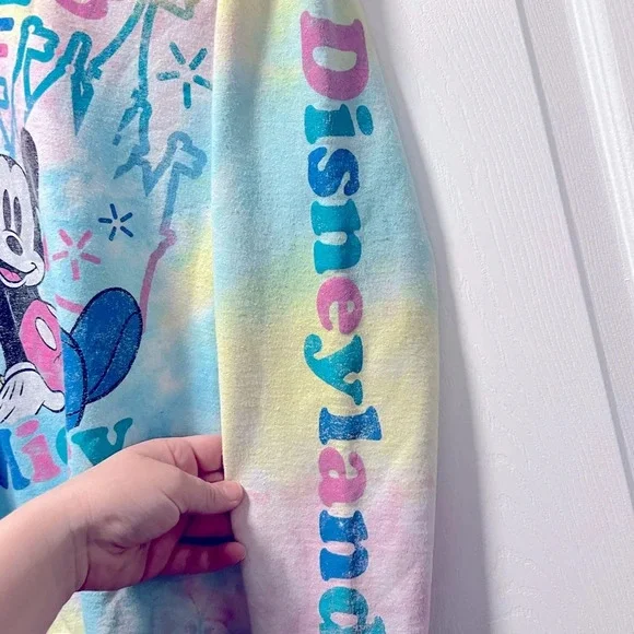 Disney Minnie/Mickey Tie-dye Pullover Girls XL - Picture 3 of 5
